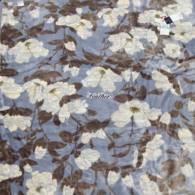 【Feather】*免運* 日本製 西川 RUBELLI系列 花卉 單人毛毯 單人毯 單人被 OB29 (2色)