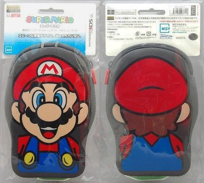 全新未拆 NEW 3DS LL NDSLL 日本正廠Mario瑪莉歐造型萊卡保護套