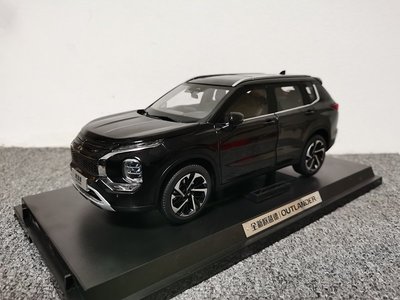 原廠廣汽三菱歐藍德車模型OUTLANDER 款SUV 1:18合金汽車模型