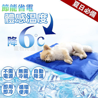 冰墊 L號貓狗冰墊 人寵降溫 筆電散熱 涼墊 寵物冰墊 降溫 散熱 狗窩 貓床 夏季 涼感 寵物用品