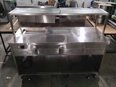 【原豪食品機械】專業客製化 保溫餐車 (台灣製造)