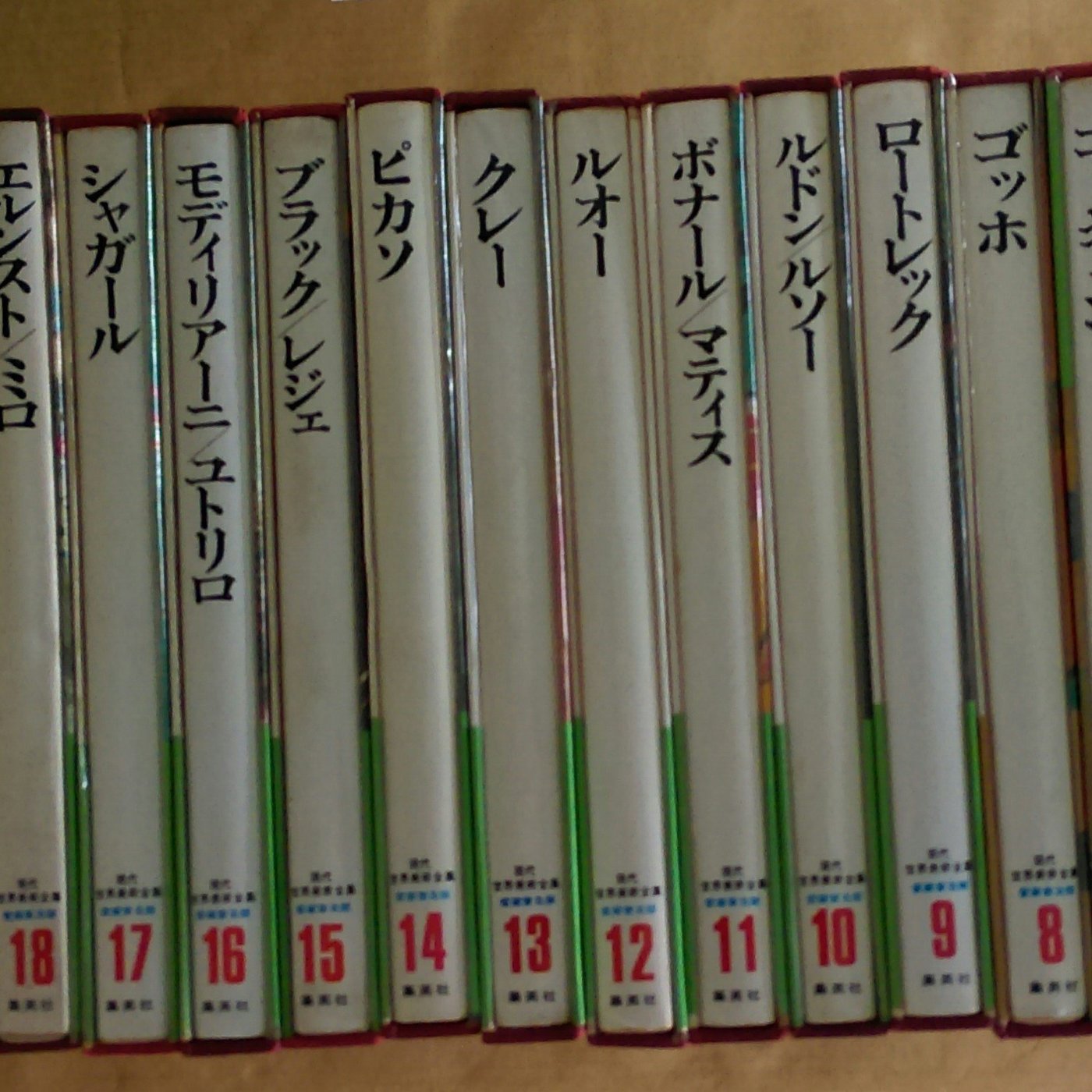 不二書店現代世界美術全集全25冊集英社精裝日文原文書 Yahoo奇摩拍賣