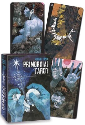 易匯空間 卡牌遊戲進口正版Primordial Tarot遠古塔羅牌（現）YH3080