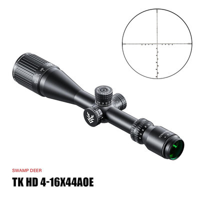 【BCS】沼澤鹿 SWAMP DEER TK HD 4-16*45AOE HI狙擊鏡 瞄準鏡 瞄具-SW018