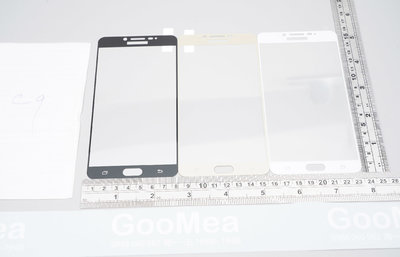 GMO 出清多件Samsung三星C9 Pro SM-C900全螢幕四邊膠9H鋼化玻璃貼防爆玻璃膜疏水油