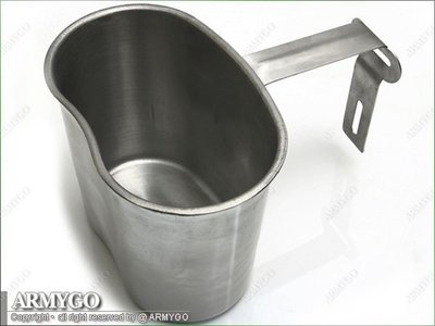 【ARMYGO】國軍制式不鏽鋼水壺專用水杯