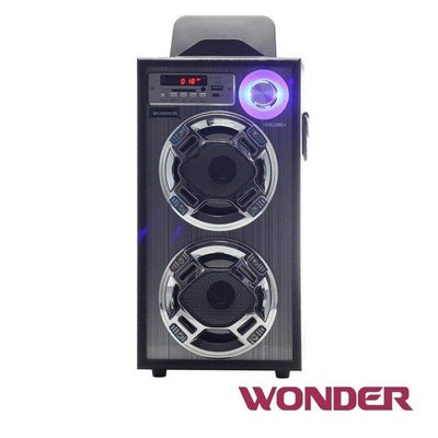 WONDER旺德 卡拉OK歡樂唱 隨身音響 WS-P001 支援USB裝置&及SD記憶卡