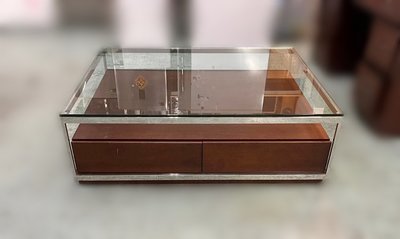 宏品二手家具館 台中中古傢俱家電A3265*玻璃茶几* 斗櫃 衣櫥 床組 床墊 床架 滿千送百豐富喜悅新竹台北