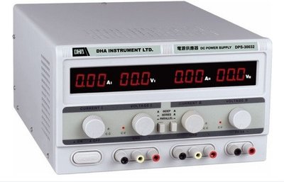 [捷克科技] DHA DPS-30052 三組輸出電源供應器 0~30V 0~5A 直流 穩定輸出 Power Supply 專業電錶儀器
