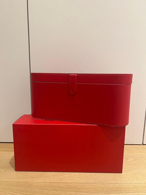 Dyson 戴森 全新吹風機紅色收納箱  原廠收納盒|Dyson禮盒版原廠收納盒|
