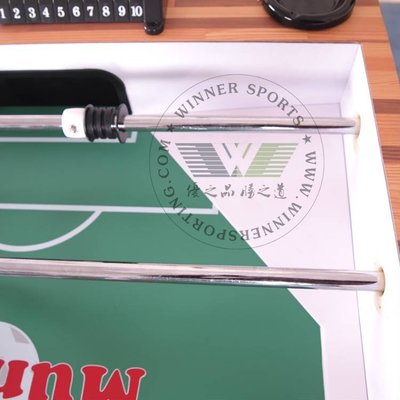 下殺-WF1402實木貼防火板桌上足球機 標準 成人桌上足球桌 桌面足球臺*特價優惠