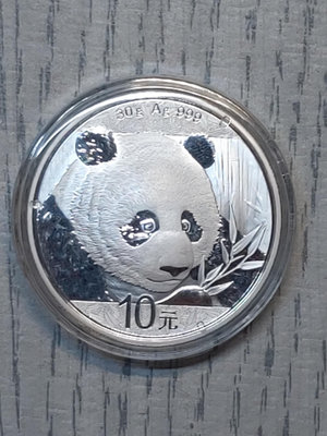 2018年 熊貓銀幣
