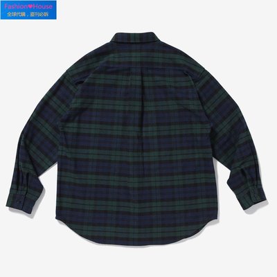 Fashion❤House』2021AW DESCENDANT CPOC PLAID LS SHIRT 格紋襯衫口袋