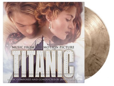 【黑膠唱片LP】鐵達尼號-電影原聲帶(25周年紀念版 煙燻彩膠) Titanic / 詹姆斯霍納--MOVATM100S