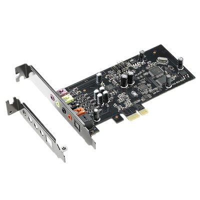 現貨熱銷-聲卡/ASUS Xonar SE 小機箱PCI-E 5.1半高聲卡音樂游戲電影光纖爆款
