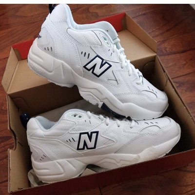 【正品】New Balance NB 608系列 白色 D寬 休 現貨 WX608W 老爹 厚底 增高慢跑鞋