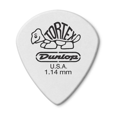 【老羊樂器店】Dunlop TORTEX Jazz III pick 小烏龜 白 電吉他 彈片 匹克 1.14mm