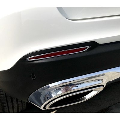 【JR佳睿精品】賓士 Benz GLC300 2015-UP 鍍鉻後反光片框 後保桿框 電鍍 配件 台灣製