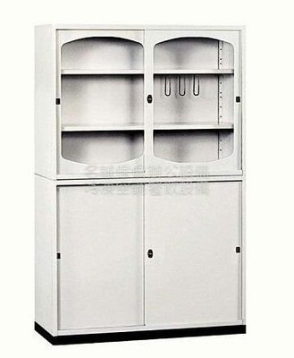 ♤名誠傢俱辦公設備冷凍空調餐飲設備♤3×6 拉門 鐵櫃 書櫃 置物櫃尺寸:88×40×176 公分