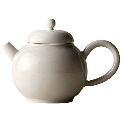 現貨熱銷-九土日式手工粉引茶壺陶瓷功夫茶具草木灰泡茶壺小茶水壺家用單個茶壺單壺