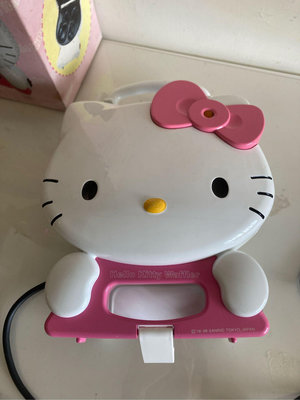 hello kitty 造型親子鬆餅機 粉紅色 (HTR-302)