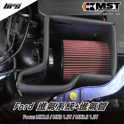 【brs光研社】免運 免工資 FO-MK309+304 Focus MK3.5 MST 進氣系統+進氣管 1.5T