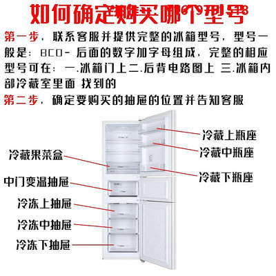 冰箱配件適用于海爾冰箱冷凍冷藏抽屜配件大全bcd160TMPQ/215WDGC/216STPT