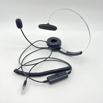 傳康 TRANSTEL DK6-12DH 電話座機專用單耳耳機麥克風 含調音靜音