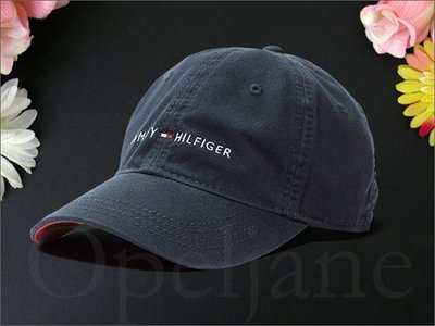 Tommy Hilfiger Hat 海軍藍色 棒球帽 遮陽帽 高爾夫球帽 可調整帽圍 防曬 防紫外線 愛Coach包包