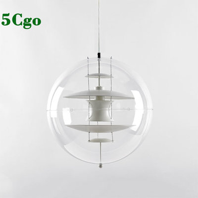 5Cgo【燈藝師】丹麥Verpan VP Globe 球形星球燈北歐咖啡廳茶餐廳吧台設計師吊燈t621419332151