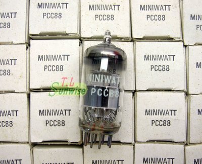 【人客來坐】NO:6910 荷蘭 MINIWATT PCC88=7DJ8 可直代6DJ8/6922/ECC8 NIB全新