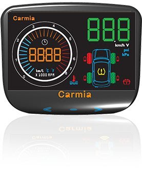 DK改裝 Carmia TPMS-HUD抬頭胎壓顯示器 多功能顯示儀表 轉述電壓水溫胎壓顯示SUBARU TOYOTA