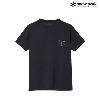 日本[SNOW PEAK]SNOW PEAK 印花T 營釘鐵槌T恤