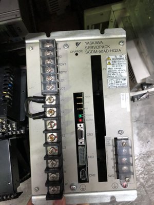 安川伺服驅動控制器 YASKAWA SERVOPACK,SGDM-50AD-HQ2停產品中古現貨銷售維修