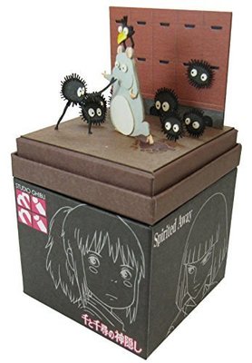 日本正版 Sankei 宮崎駿 吉卜力 神隱少女 迷你 紙模型 自行組裝 MP07-60 日本代購