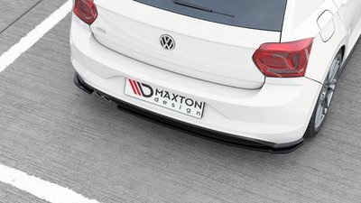 【樂駒】Maxton Design V.2 VW POLO MK6 GTI 雙側後下巴 後下巴 改裝 套件