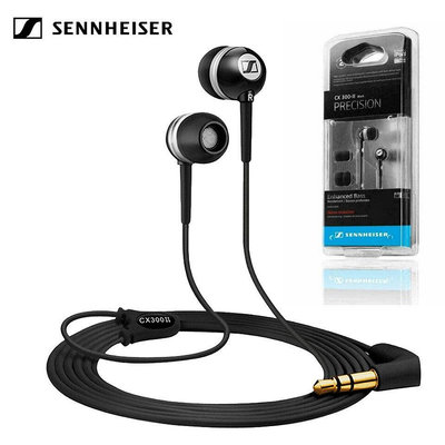 Sennheiser CX300 II 耳機 3.5 毫米入耳式有線耳機雙純低音立體聲遊戲耳機和降噪 HIFI 用於音樂