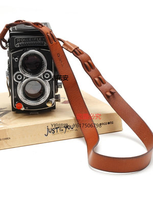 相機保護套 cam-in牛皮復古相機背帶 Rolleiflex祿來雙反攝影肩帶掛繩 CS224