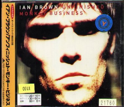 K - Ian Brown - Unfinished Monkey Business - 日版 +1BONUS+OBI