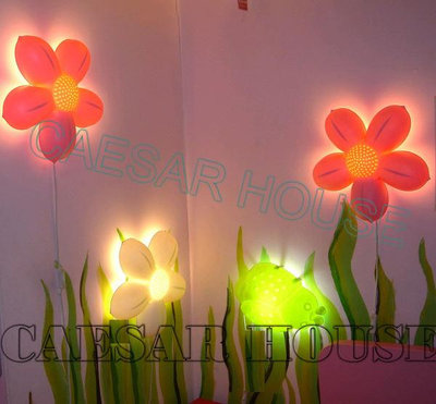 ╭☆卡森小舖☆╮【IKEA】兒童樂趣天地 SMILA 花朵綻放 壁燈-粉紅花朵可選