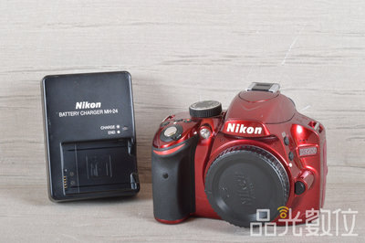 【台中品光數位】Nikon D3200 單眼相機 單機身 快門數103XX次 2416萬像素 #125137