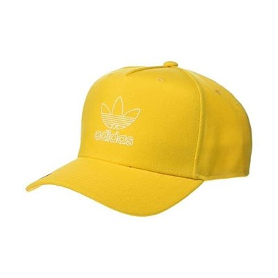 【AYW】ADIDAS ORIGINALS DART PRECUR 復古 老帽 棒球帽 鴨舌帽 亮黃 電繡 正版 公司貨