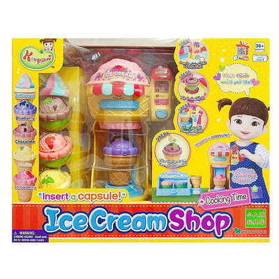 小荳娃娃 快樂冰淇淋店 小豆子的冰淇淋製作機_YT 31049 正版公司貨 永和小人國玩具店