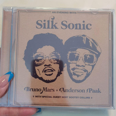 現貨直出促銷 現貨 火星哥專輯 Bruno Mars  An Evening With Silk Sonic CD 樂海音像