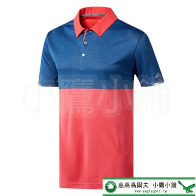 [小鷹小舖] adidas Golf CLIMACHILL HEATHERED COMPETITION 男短袖POLO衫