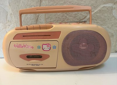 Hello Kitty 凱蒂貓 手提音響 收錄音機   二 手