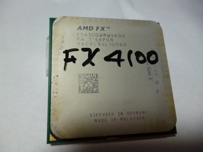 ((台中市)) AMD FX-4100  四核心 AM3+ 腳位
