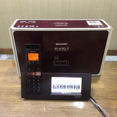 日本原裝 SHARP JD-4C2CL-T 室內 家用無線電話