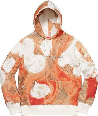 Abel代購 2017AW Supreme Andres Blood and Semen Hooded 現貨