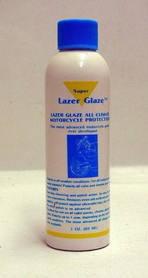 速保麗-Lazer-GLAZE-光澤增艷亮光釉(機車) -增豔、填補、撥水、封體-四效合一$150/3oz/89cc